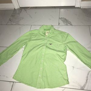 Hollister Women’s Long sleeve button down shirt